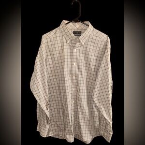 NWOT Dockers Men’s XL Iron-Free Fitted Long Sleeve Shirt